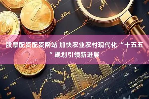 股票配资配资网站 加快农业农村现代化 “十五五”规划引领新进展